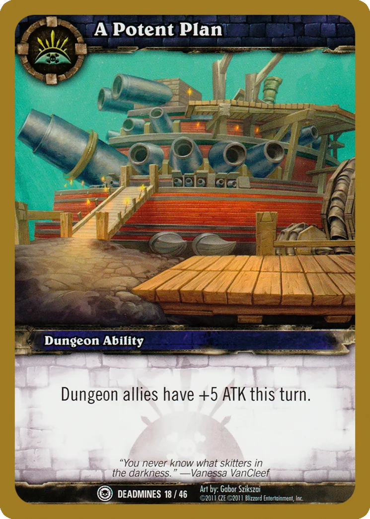 Card scan: A Potent Plan