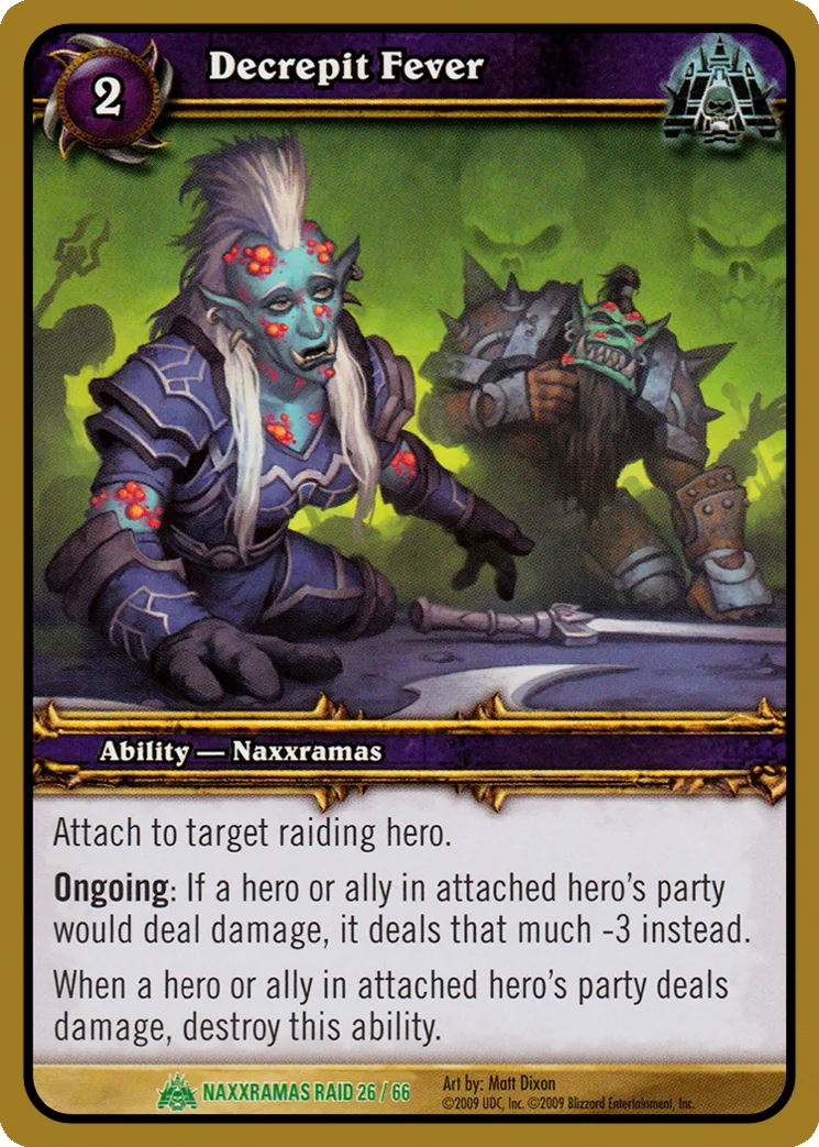 Card scan: Decrepit Fever