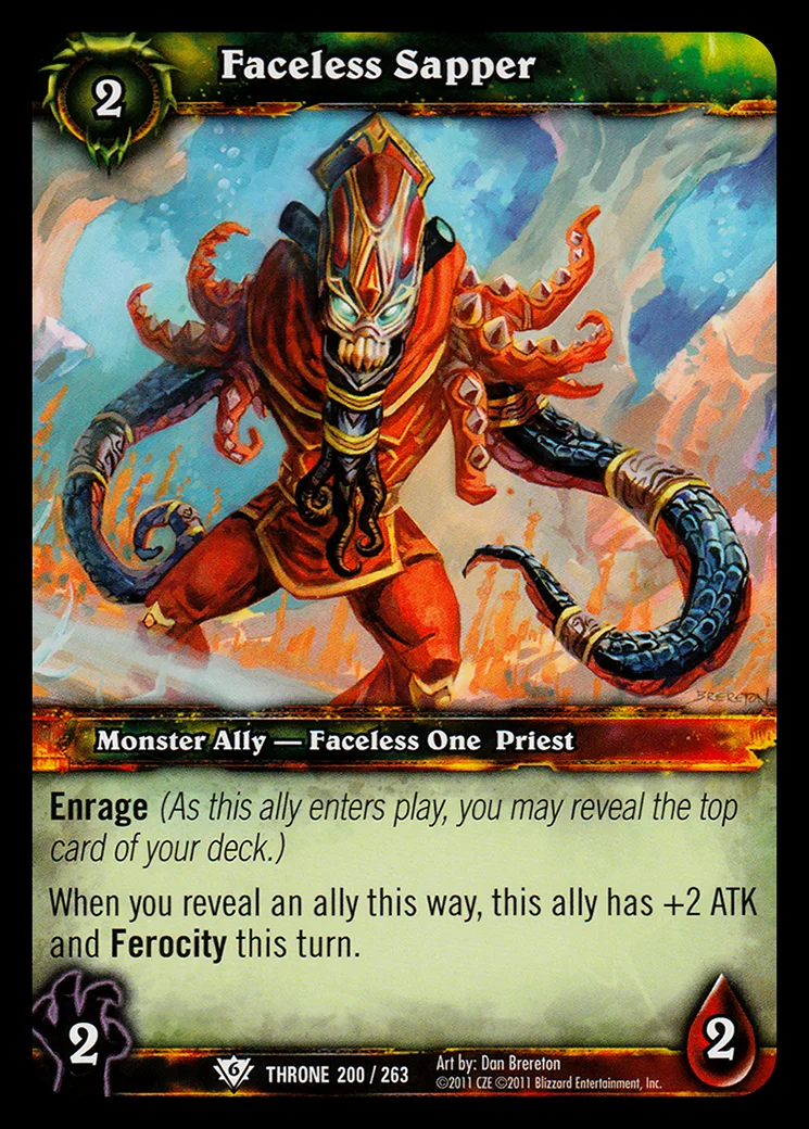 Card scan: Faceless Sapper