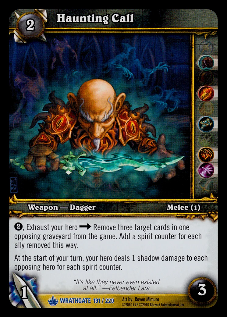 Card scan: Haunting Call