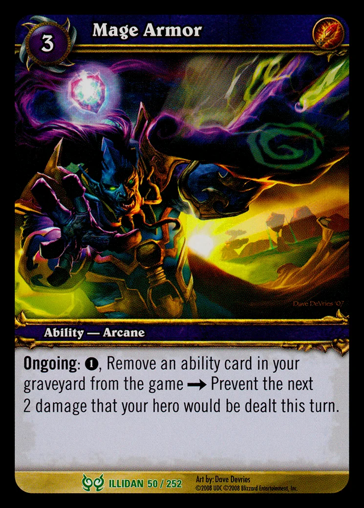 Card scan: Mage Armor