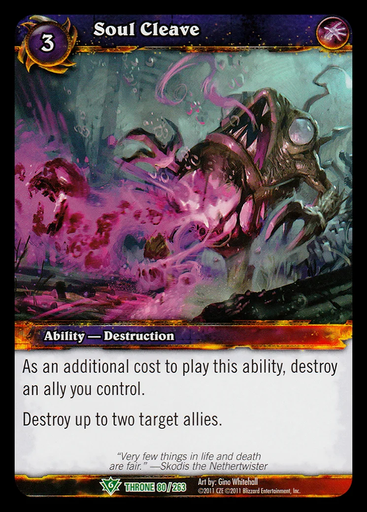 Card scan: Soul Cleave