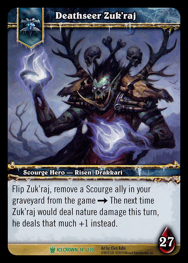 Card scan: Deathseer Zuk'raj