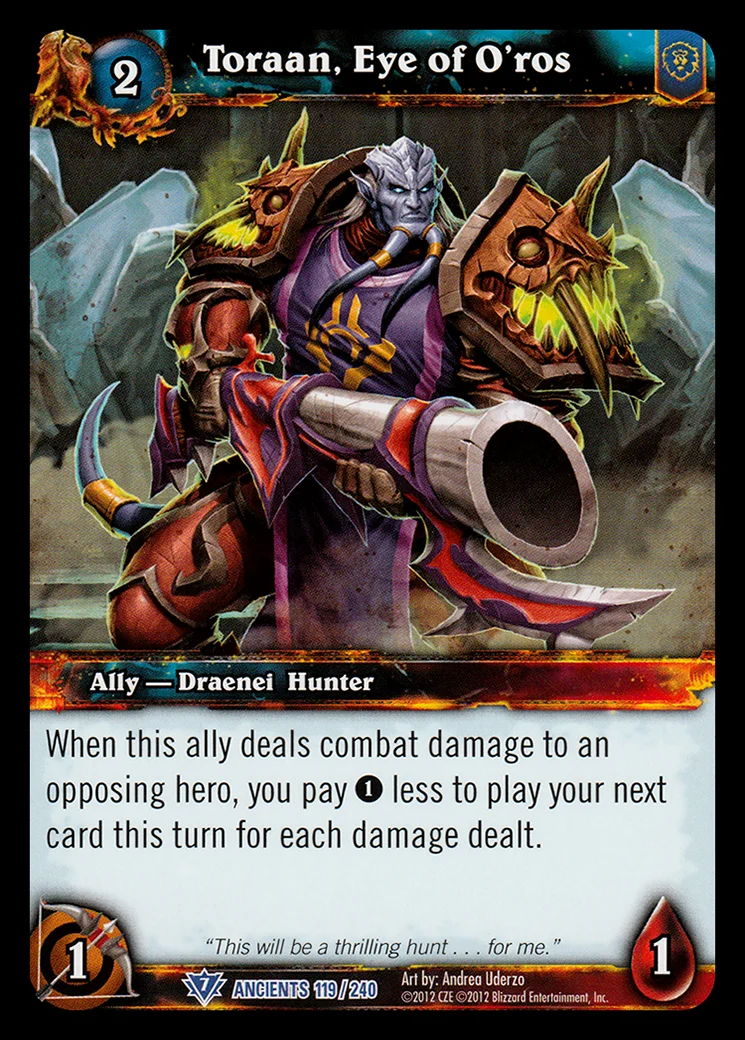 Card scan: Toraan, Eye of O'ros