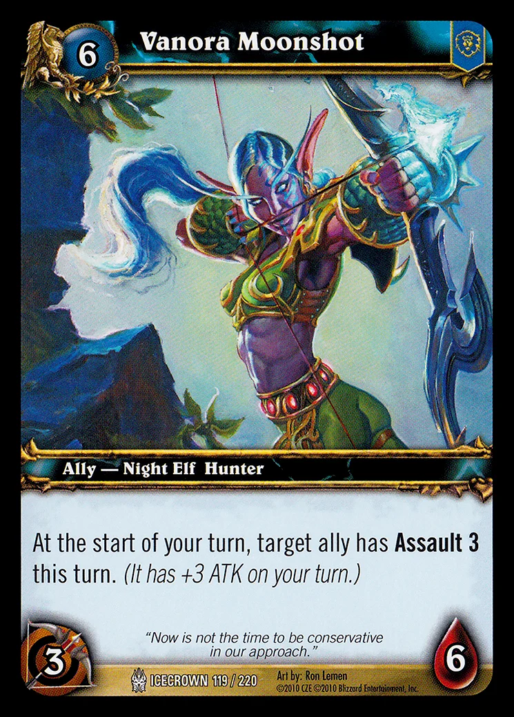 Card scan: Vanora Moonshot