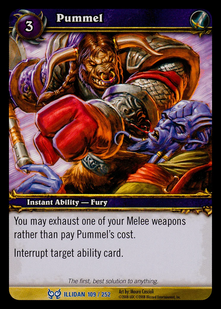Card scan: Pummel