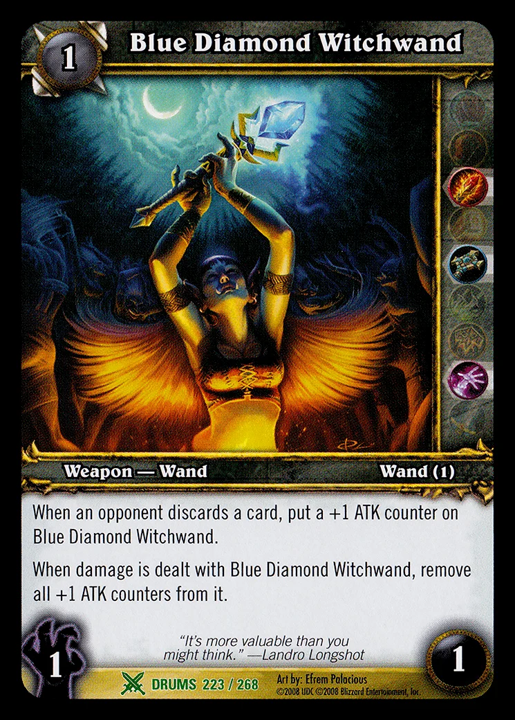 Card scan: Blue Diamond Witchwand