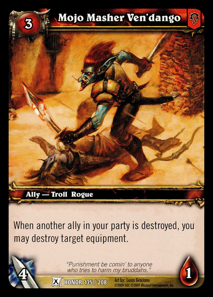 Card scan: Mojo Masher Ven'dango
