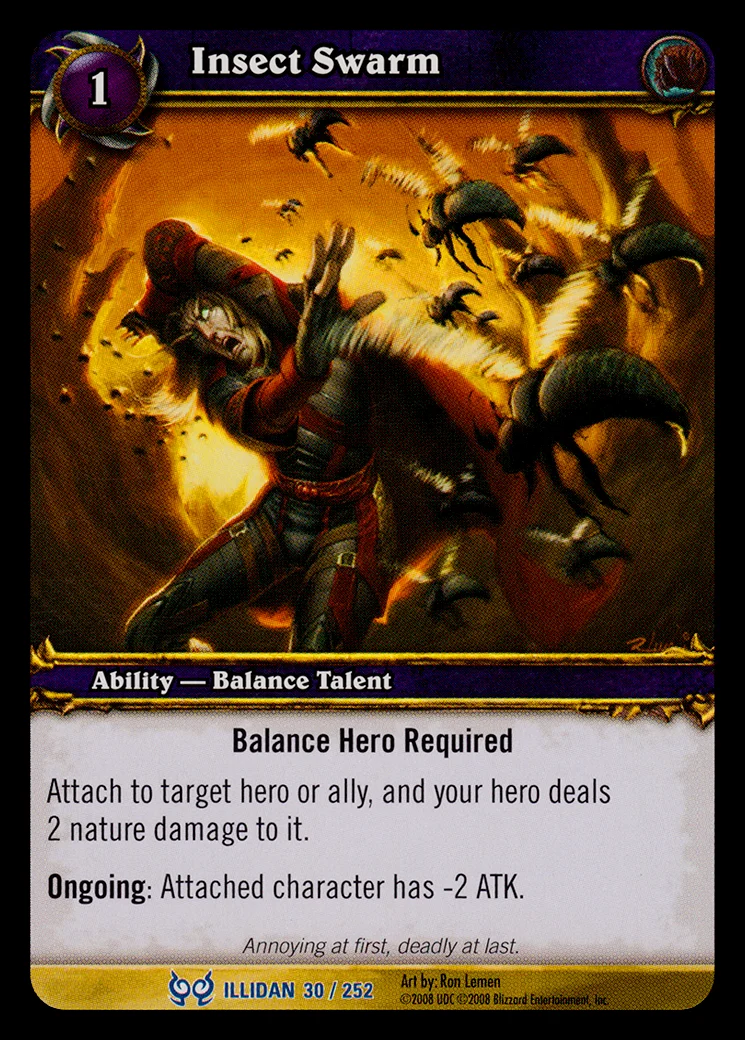 Card scan: Insect Swarm