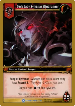 Card scan: Dark Lady Sylvanas Windrunner