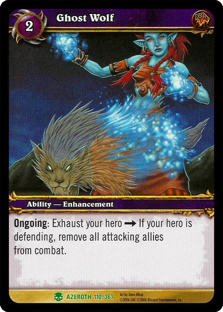 Card scan: Ghost Wolf