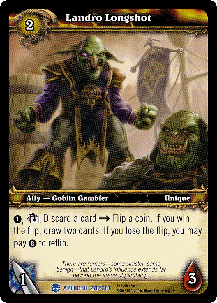 Card scan: Landro Longshot