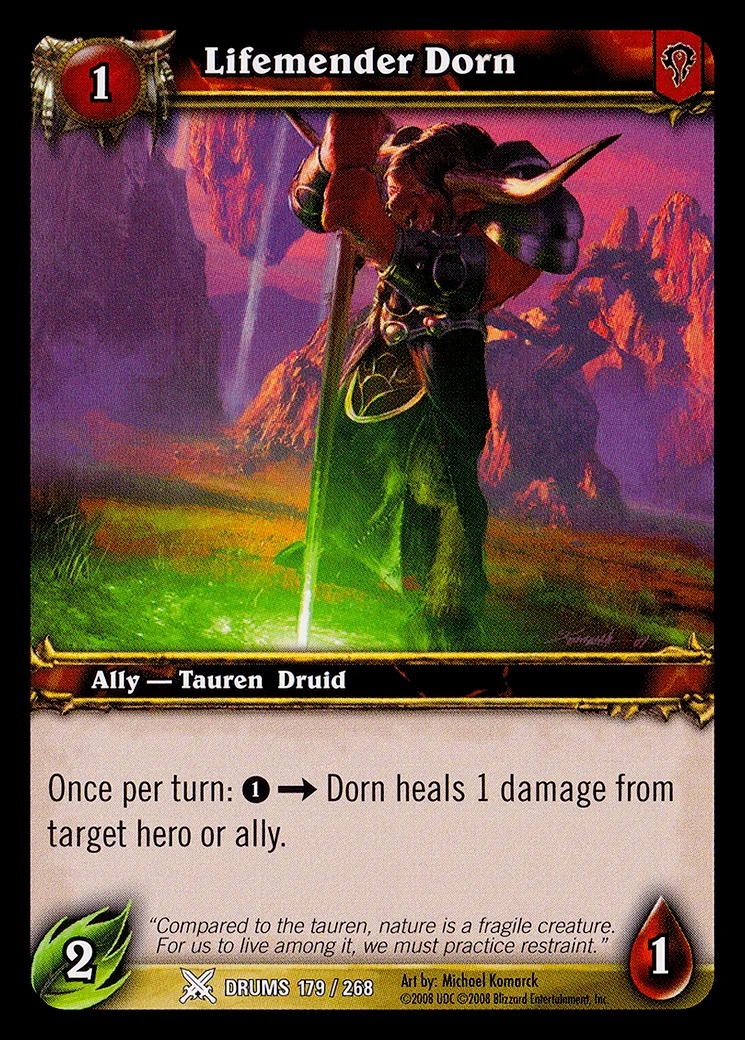 Card scan: Lifemender Dorn