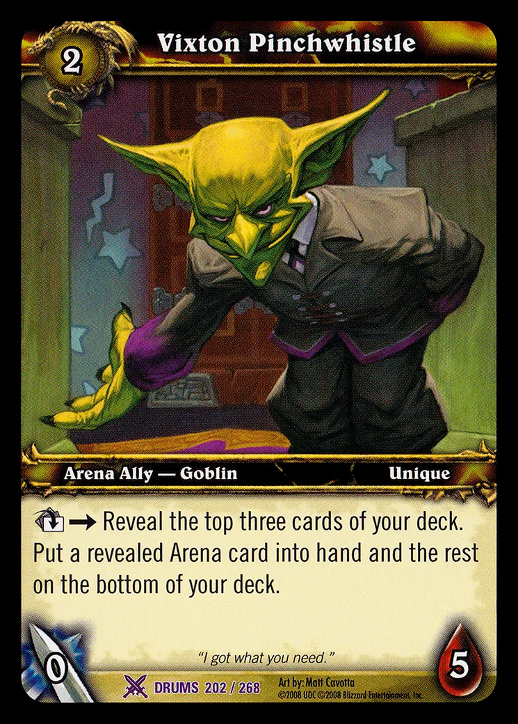 Card scan: Vixton Pinchwhistle