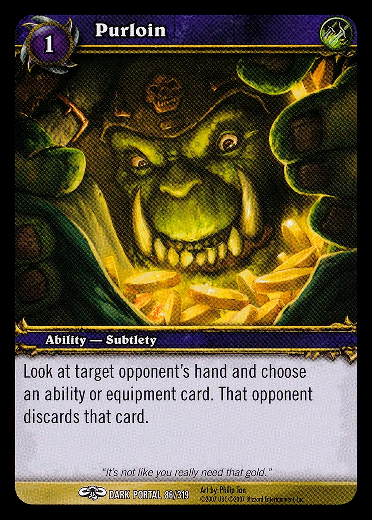 Card scan: Purloin