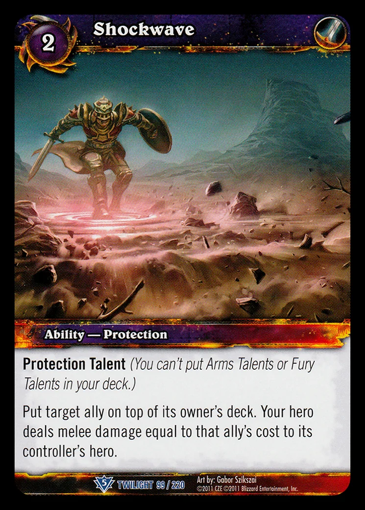 Card scan: Shockwave