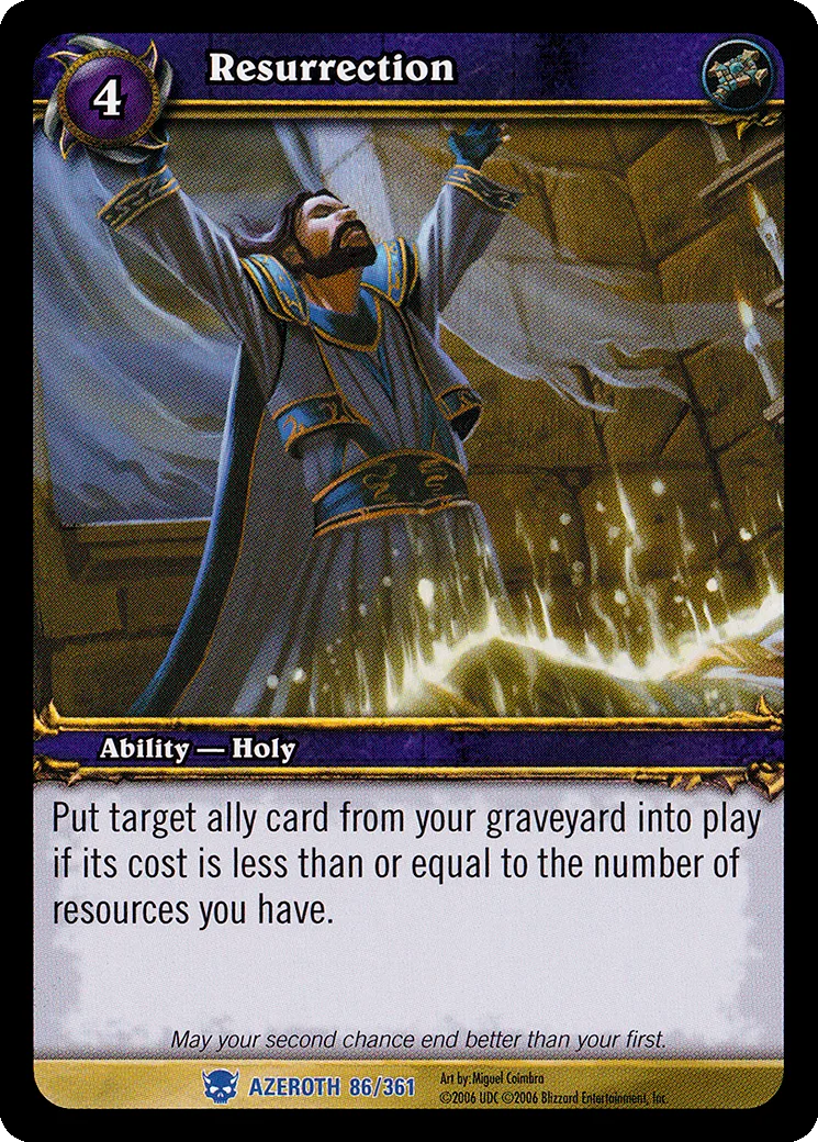 Card scan: Resurrection