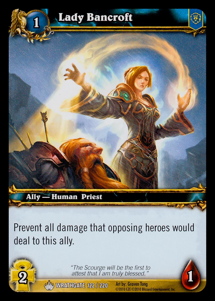 Card scan: Lady Bancroft