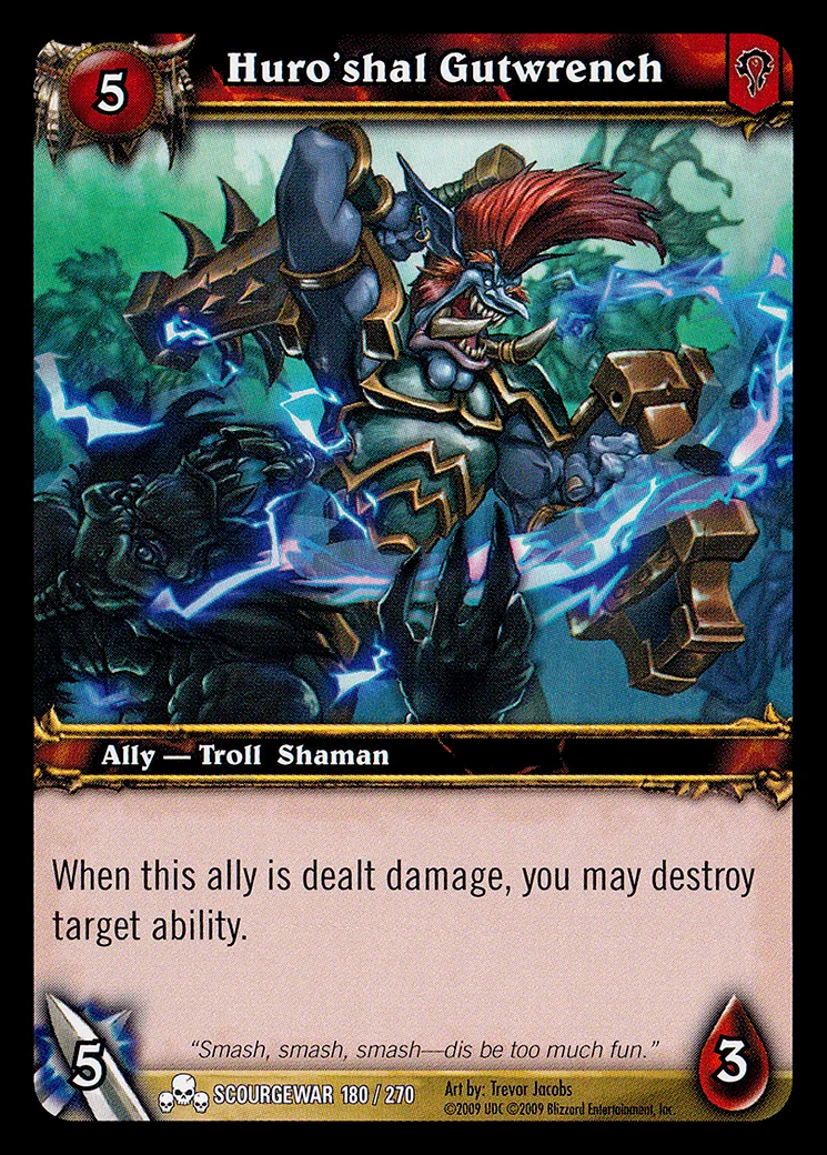 Card scan: Huro'shal Gutwrench