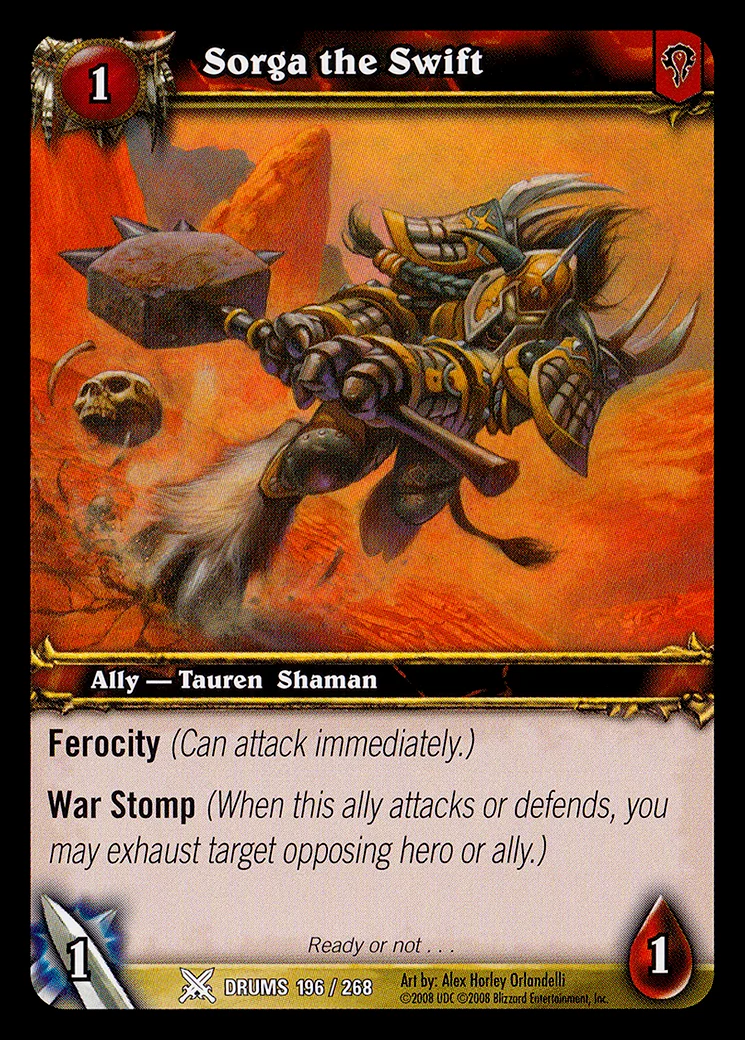 Card scan: Sorga the Swift