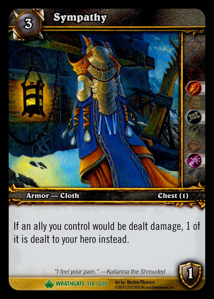 Card scan: Sympathy