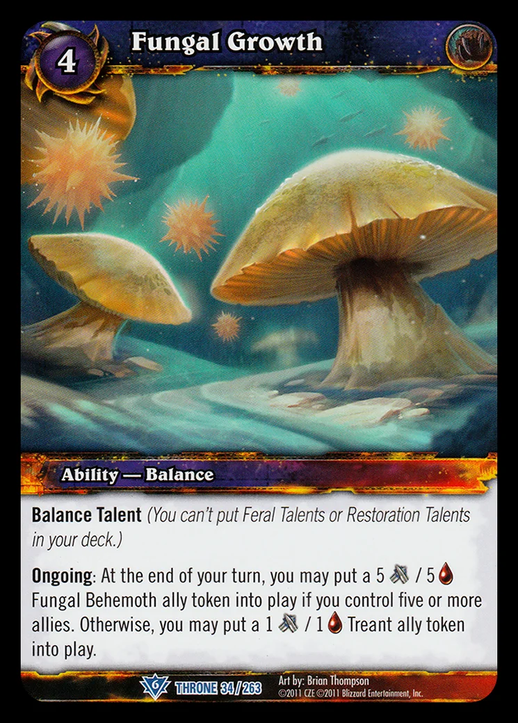 Card scan: Fungal Growth