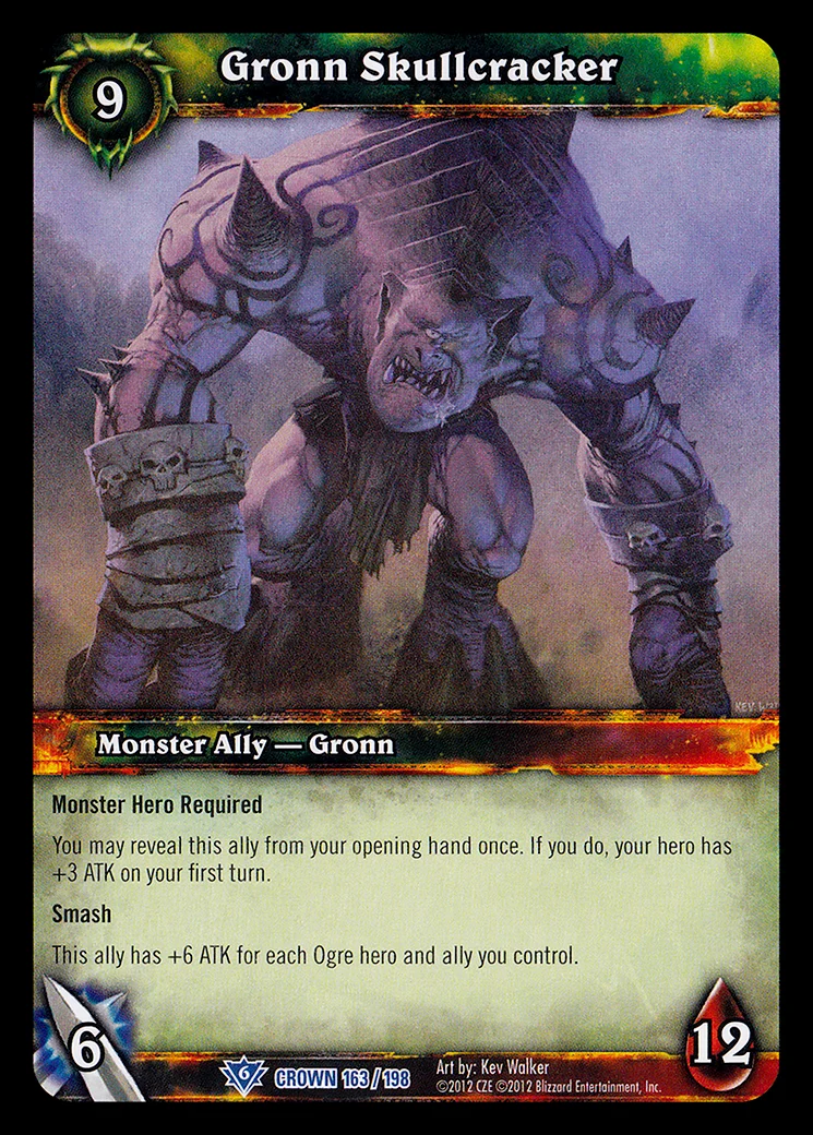 Card scan: Gronn Skullcracker