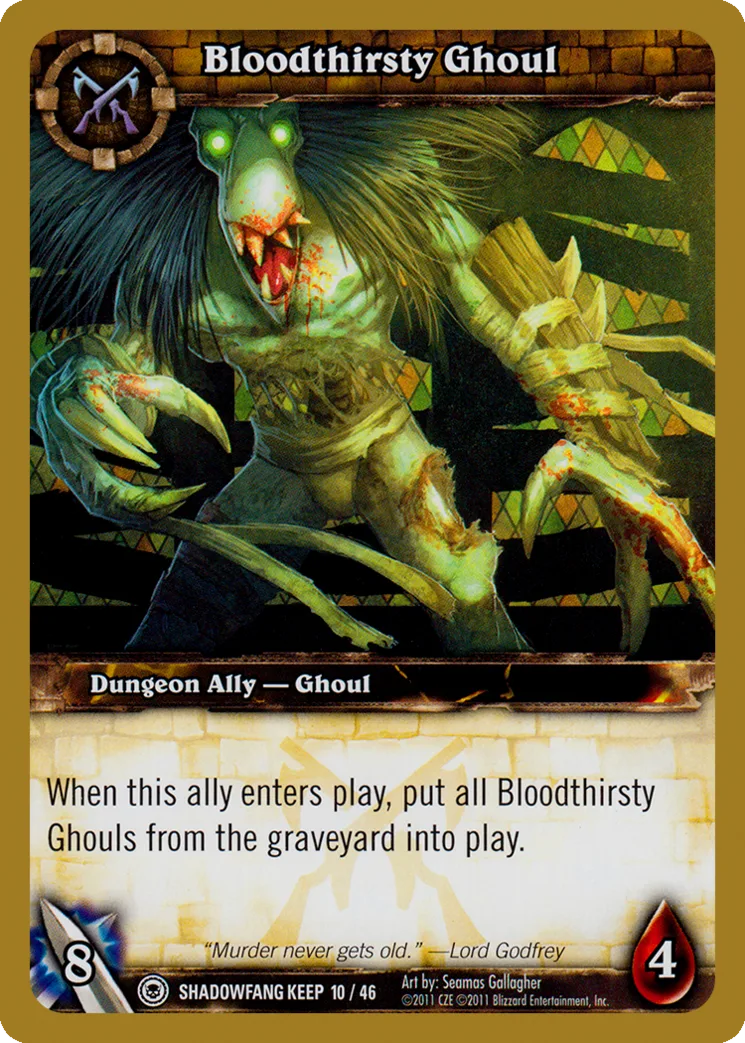 Card scan: Bloodthirsty Ghoul