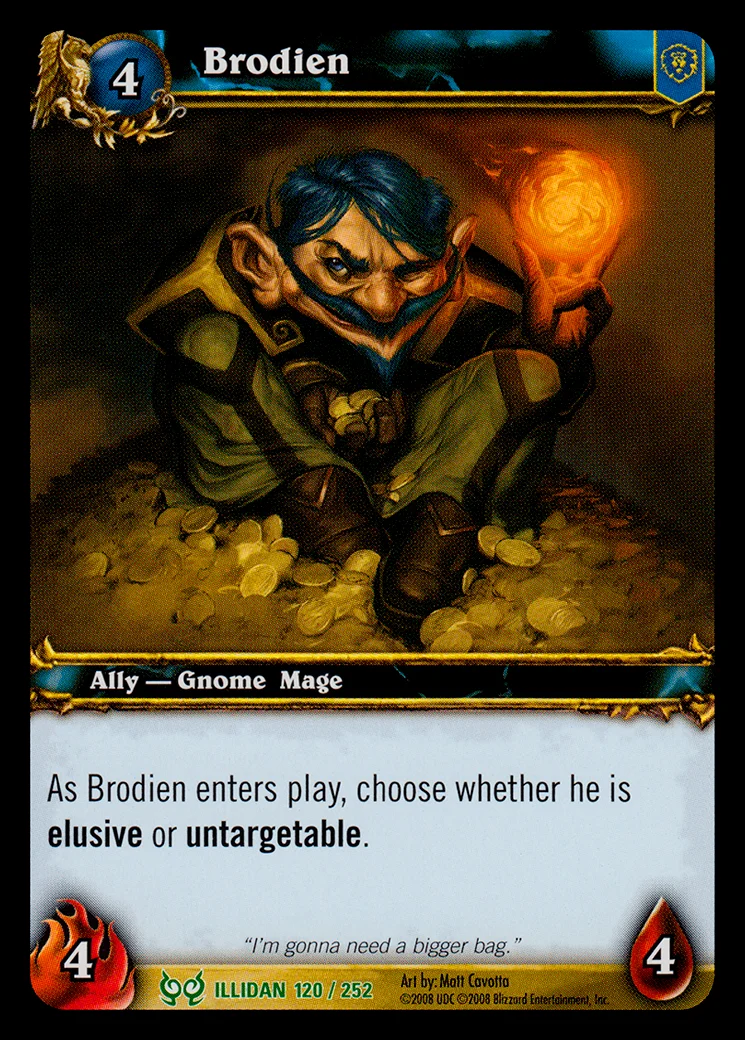 Card scan: Brodien