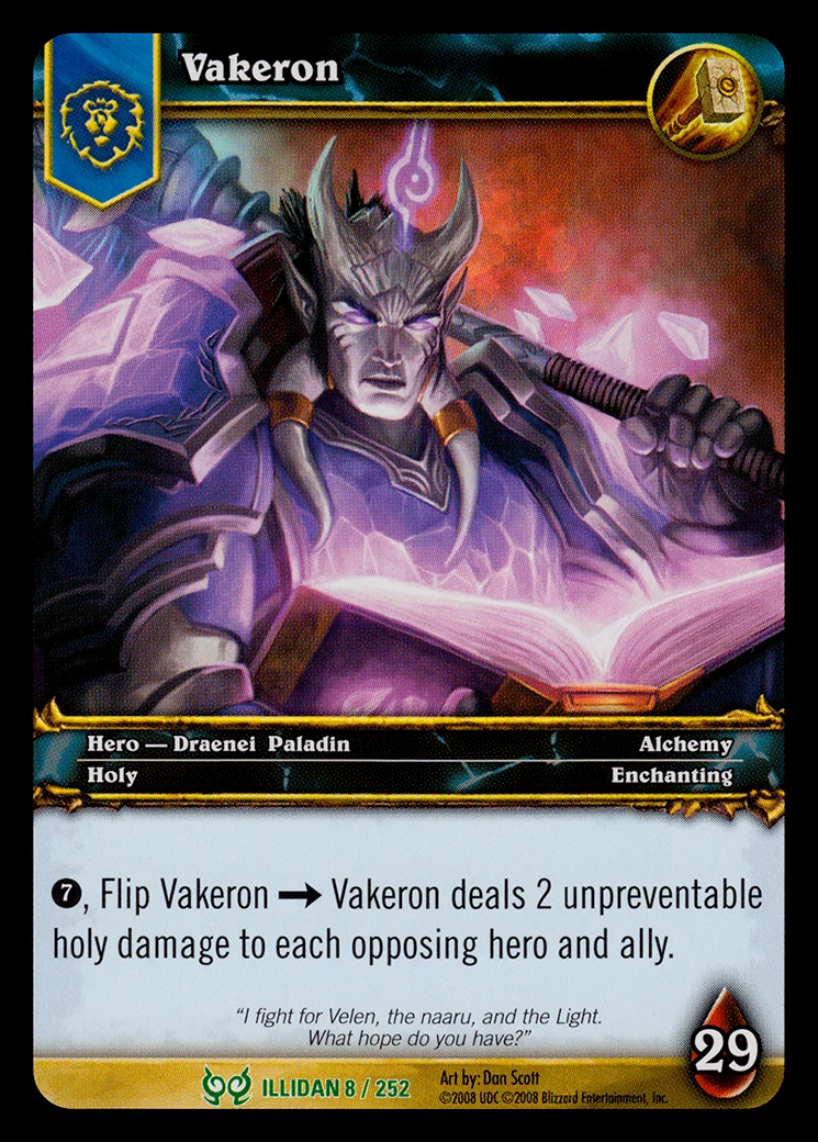 Card scan: Vakeron
