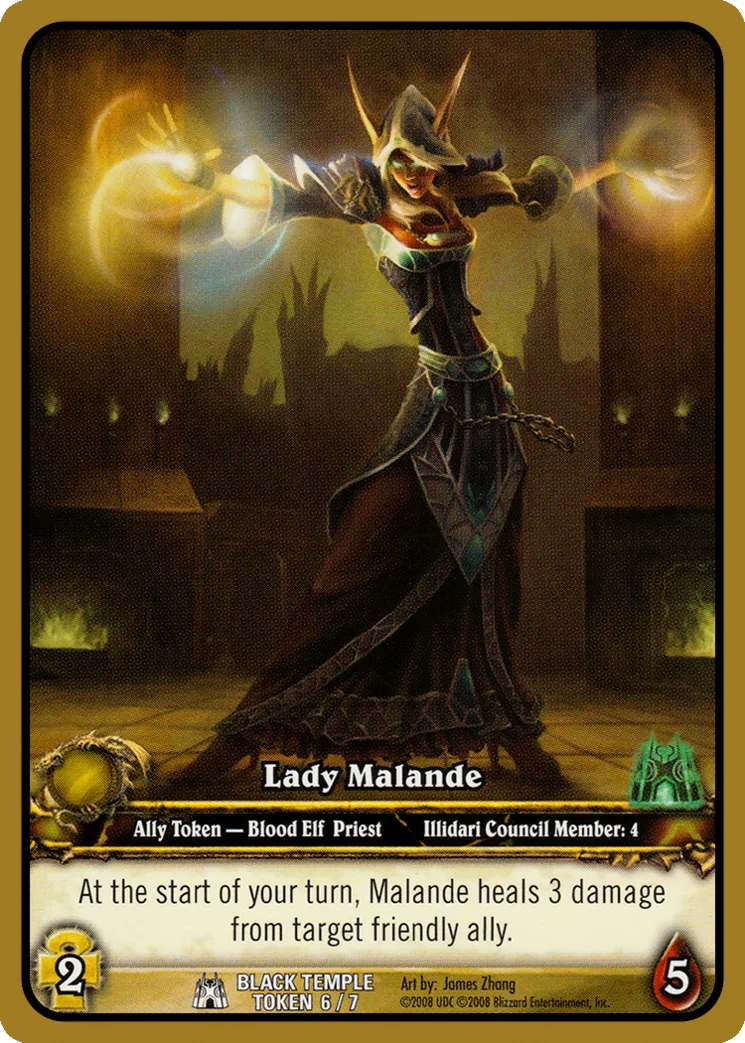 Card scan: Lady Malande