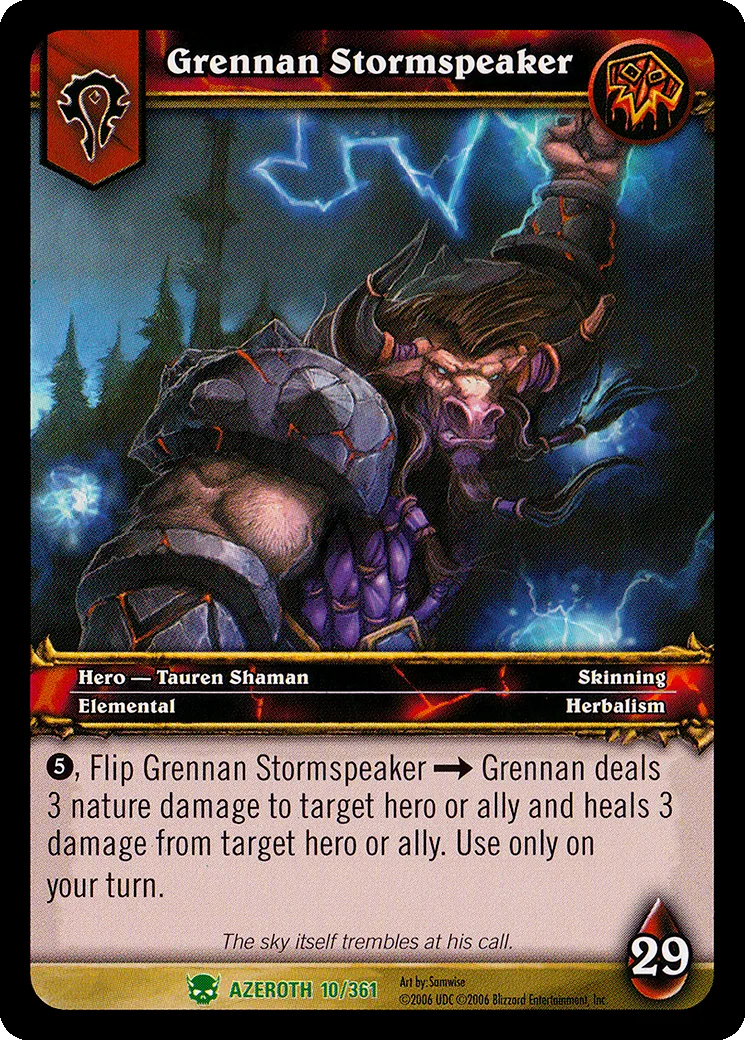 Card scan: Grennan Stormspeaker