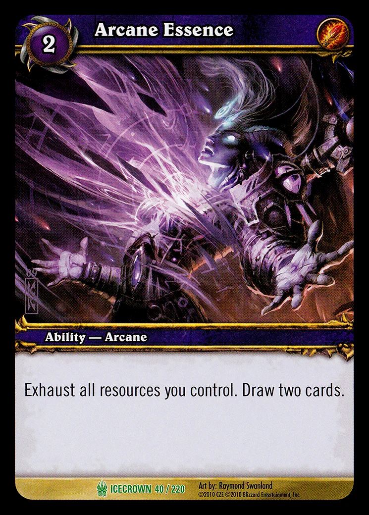Card scan: Arcane Essence