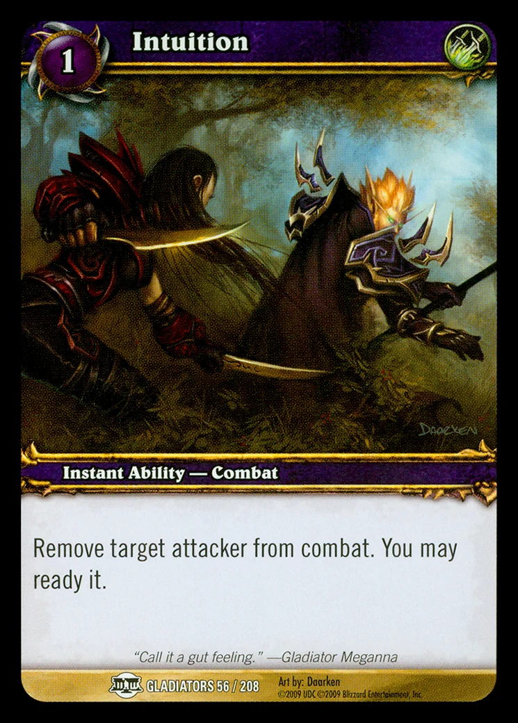 Card scan: Intuition