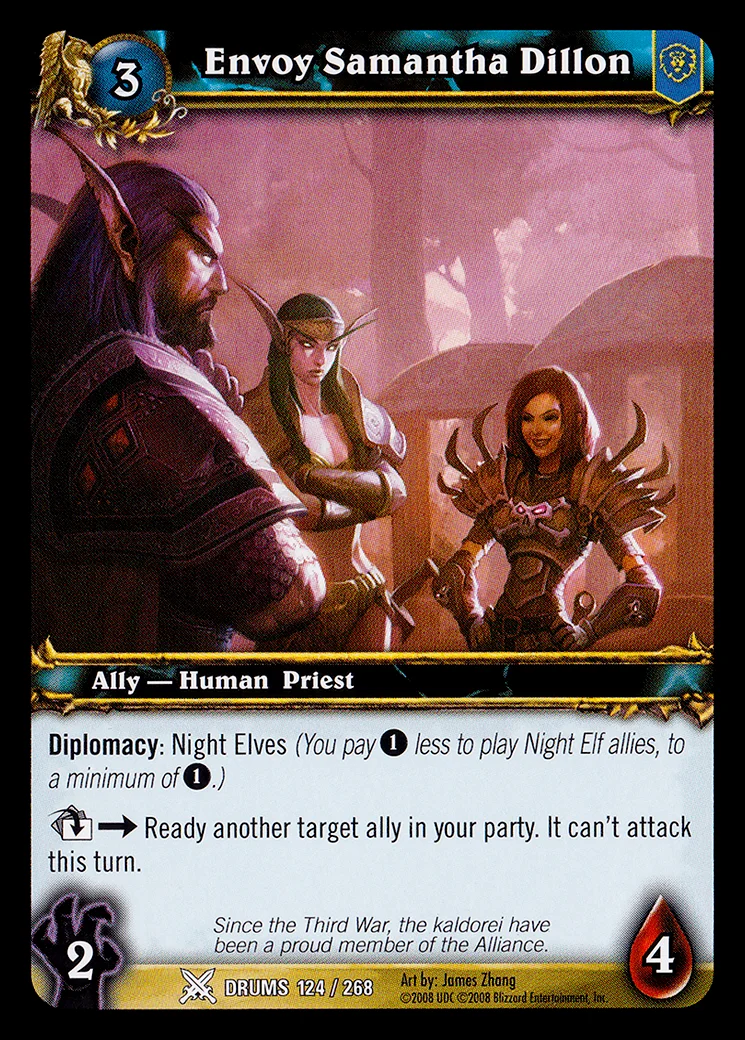 Card scan: Envoy Samantha Dillon