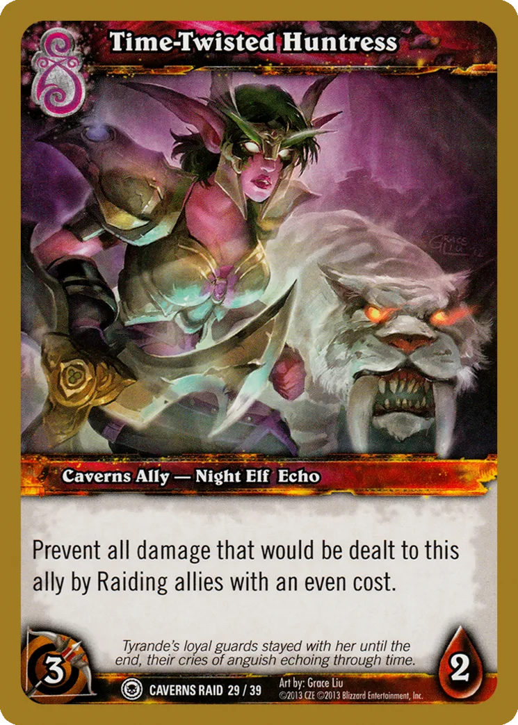 Card scan: Time-Twisted Huntress