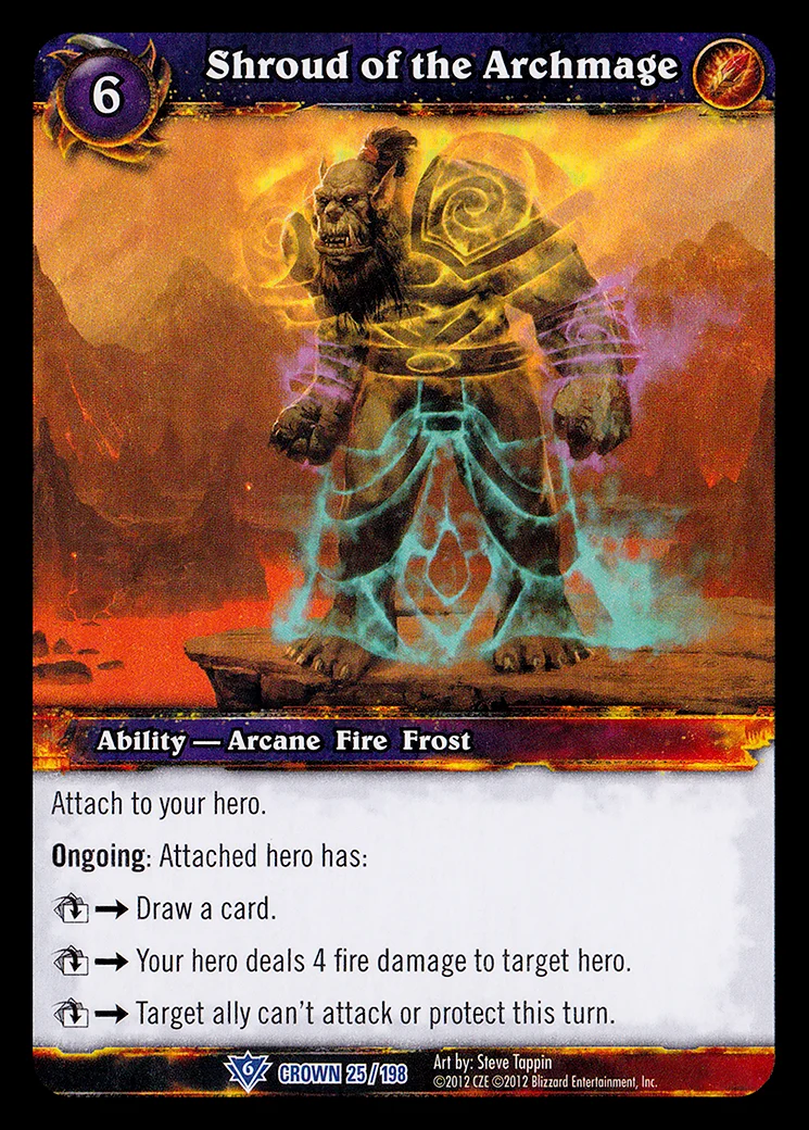 Card scan: Shroud of the Archmage