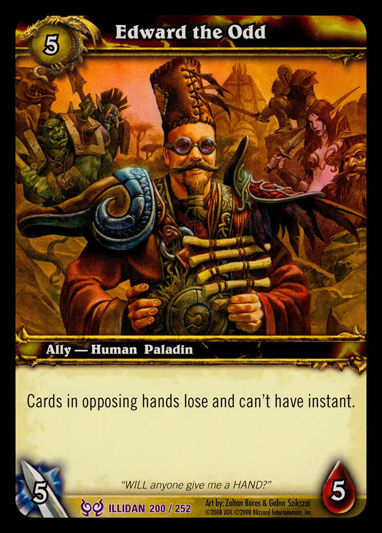 Card scan: Edward the Odd