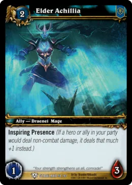 Card scan: Elder Achillia