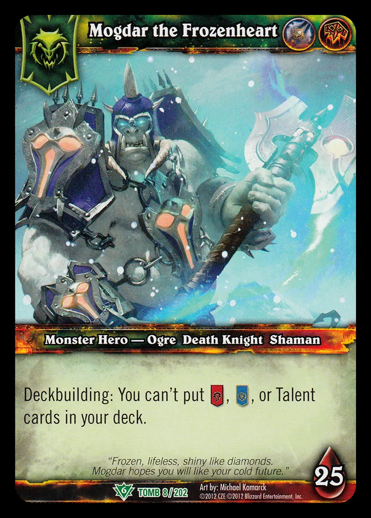 Card scan: Mogdar the Frozenheart