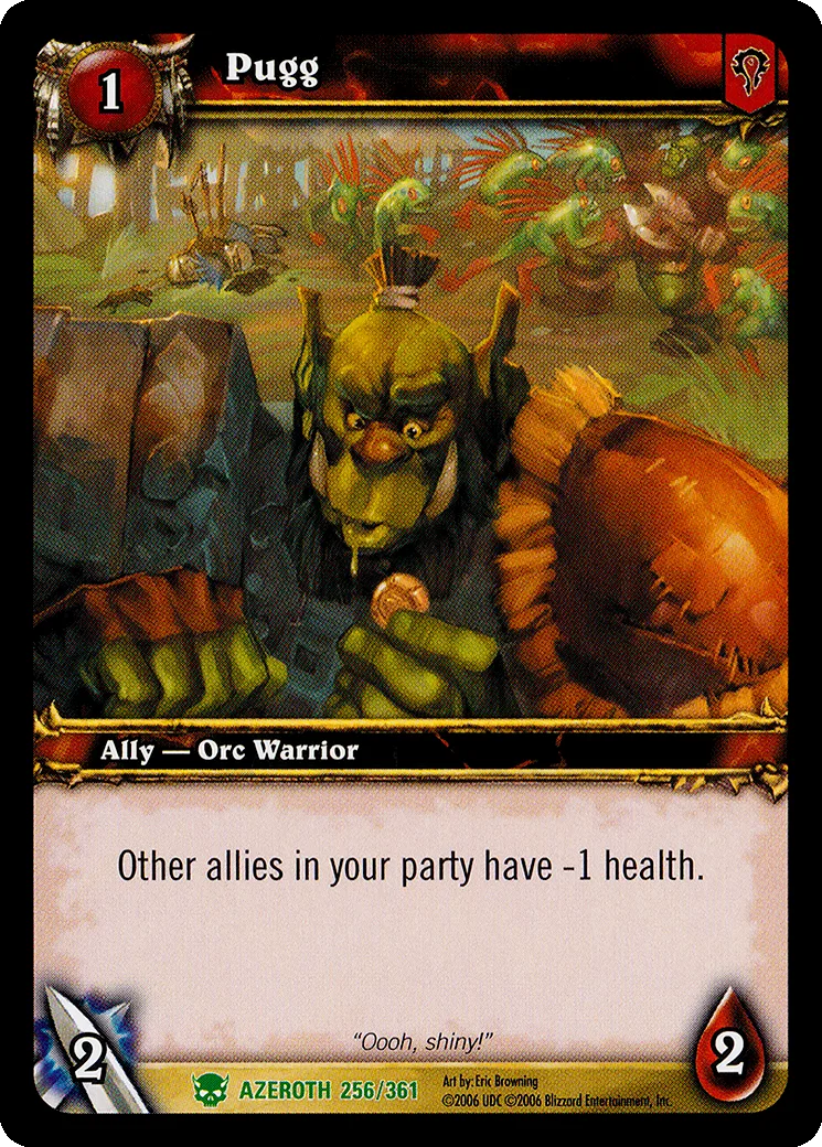 Card scan: Pugg