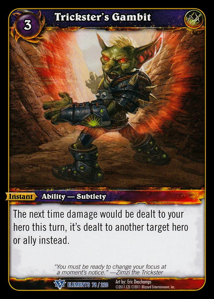 Card scan: Trickster's Gambit