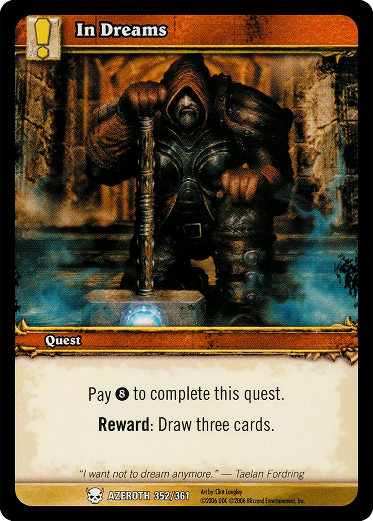 Card scan: In Dreams