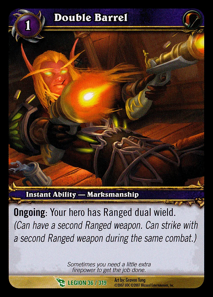 Card scan: Double Barrel