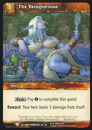 Card scan: The Vainglorious