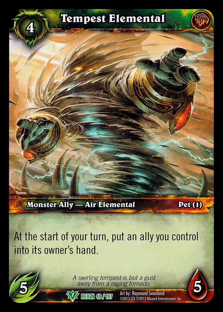 Card scan: Tempest Elemental