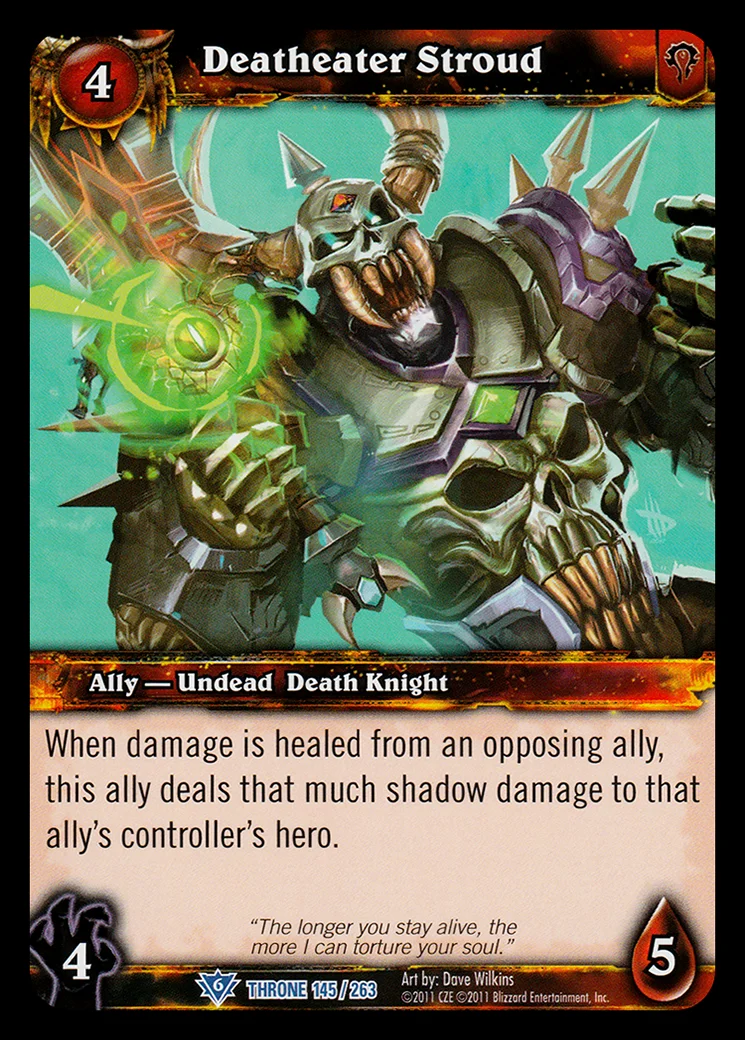 Card scan: Deatheater Stroud