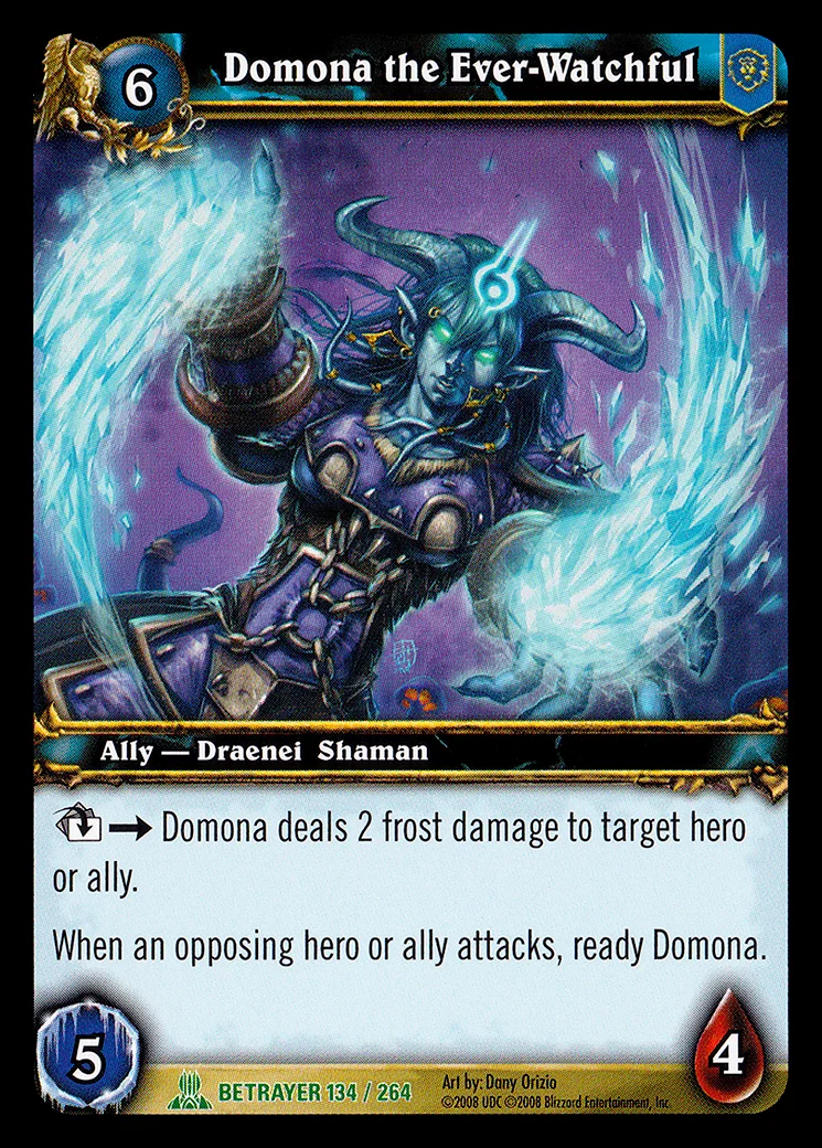Card scan: Domona the Ever-Watchful