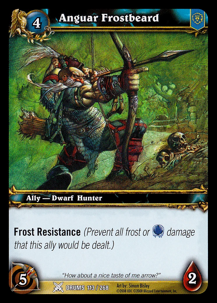 Card scan: Anguar Frostbeard