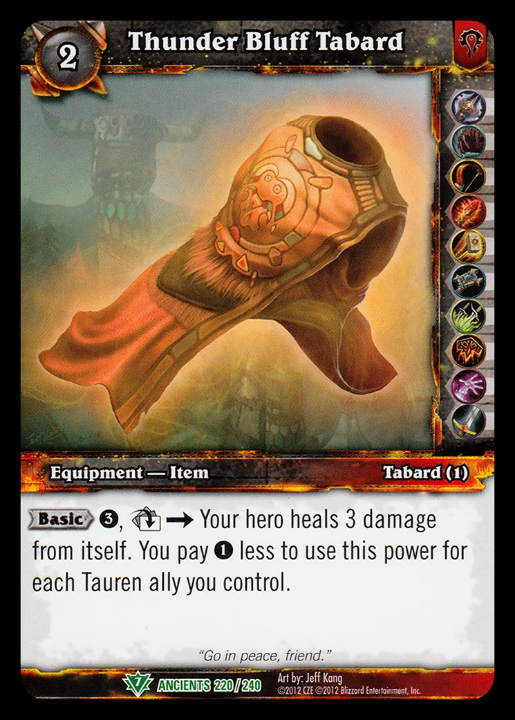 Card scan: Thunder Bluff Tabard